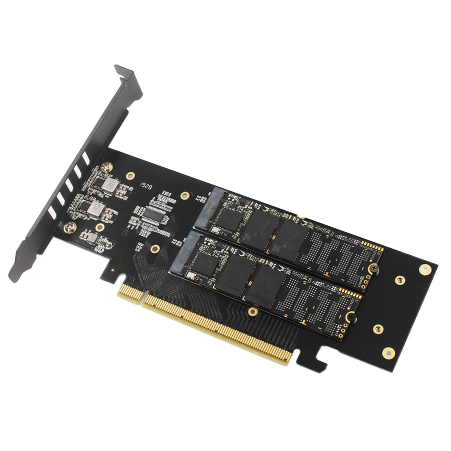 M.2 X16 to 4X NVME PCIE Adapter Expansion Card for VROC NVMe Raid
