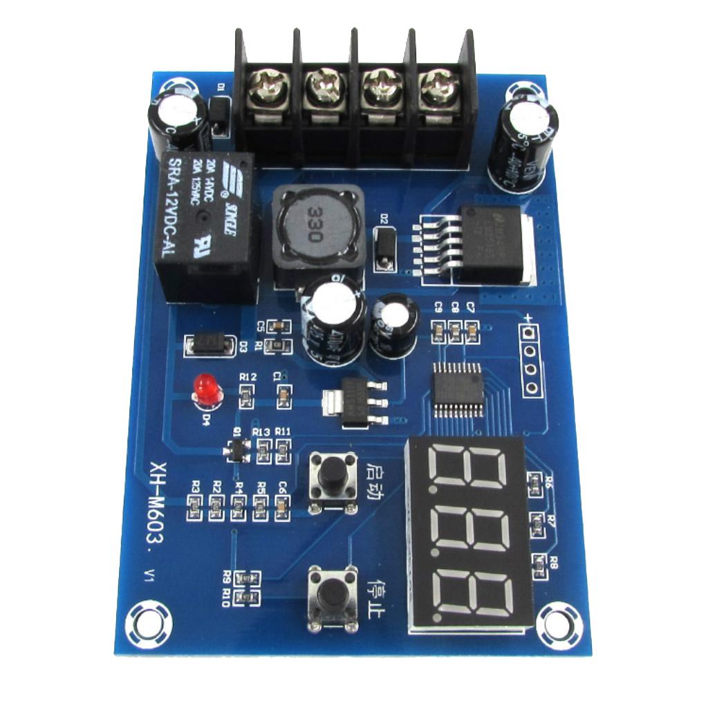 XH-M603 Charging Control Module LED Storage Lithium Battery Charger Switch