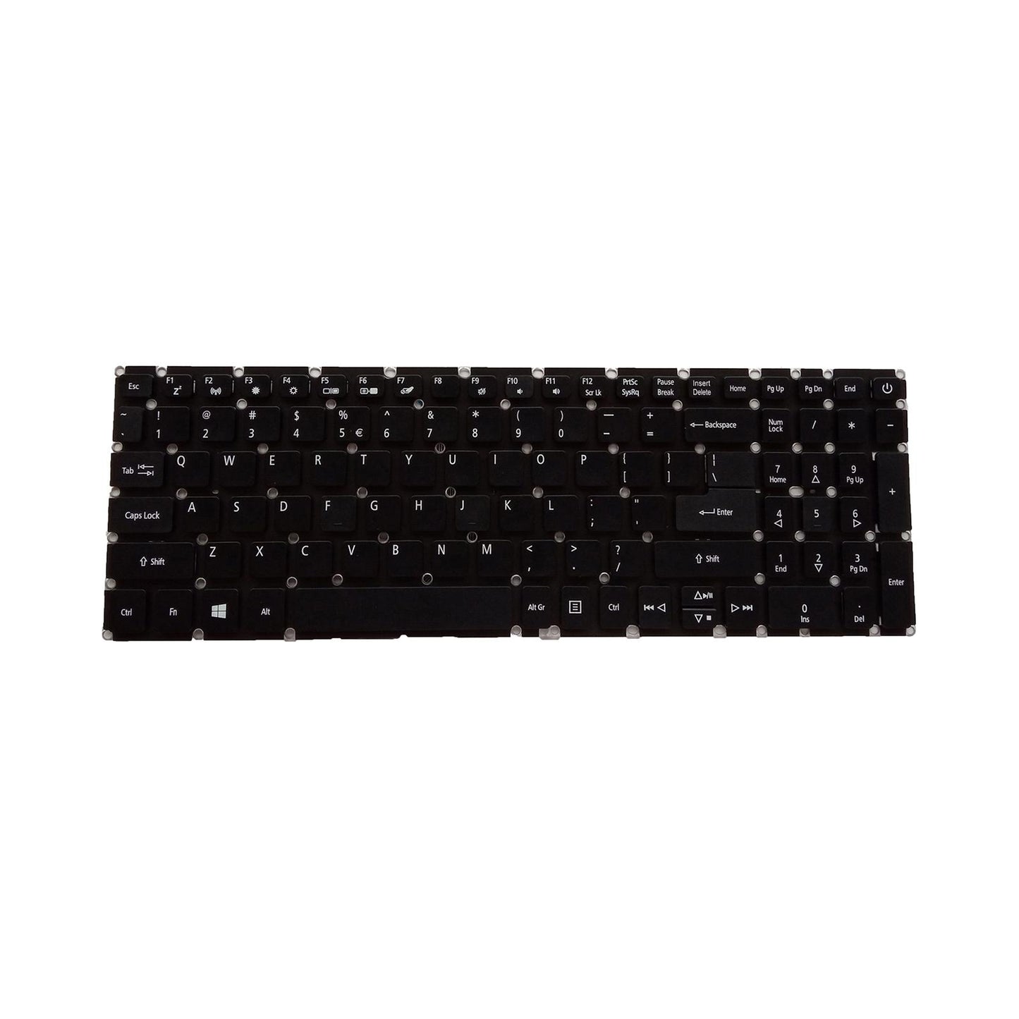 Replacement Keyboard US Layout Black for 3 Replaces Computer