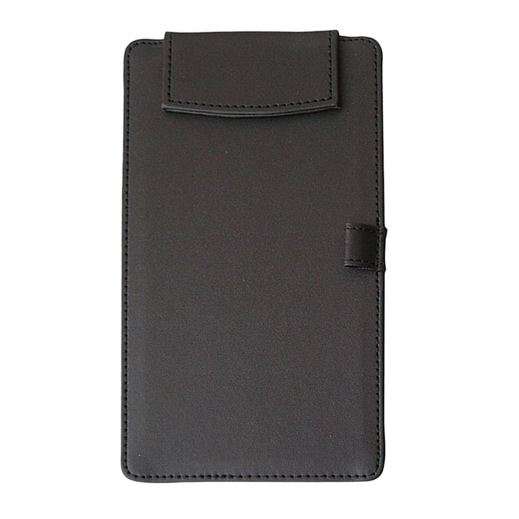 A6 Ultra-Smooth Pu Leather Restaurant Menu Folder Note Folder Writing Pad
