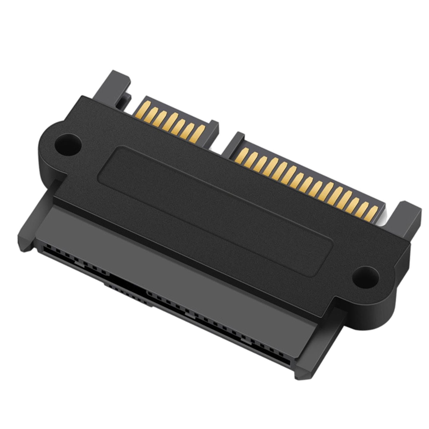 Professional SAS to SATA 180 Degree Angle Adapter Motherboards Card Black