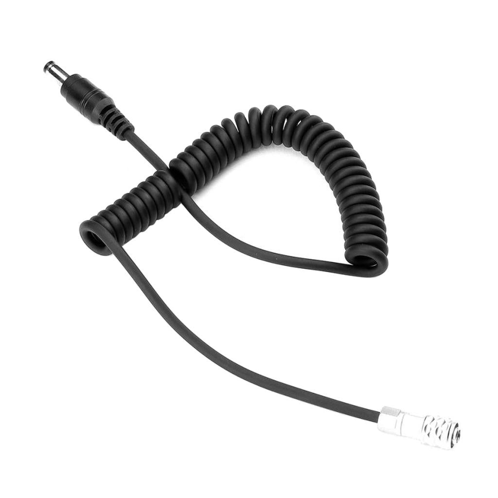 DC Plug Power Supply Cable Spiral Cord for BMPCC 4K Blackmagic 5525