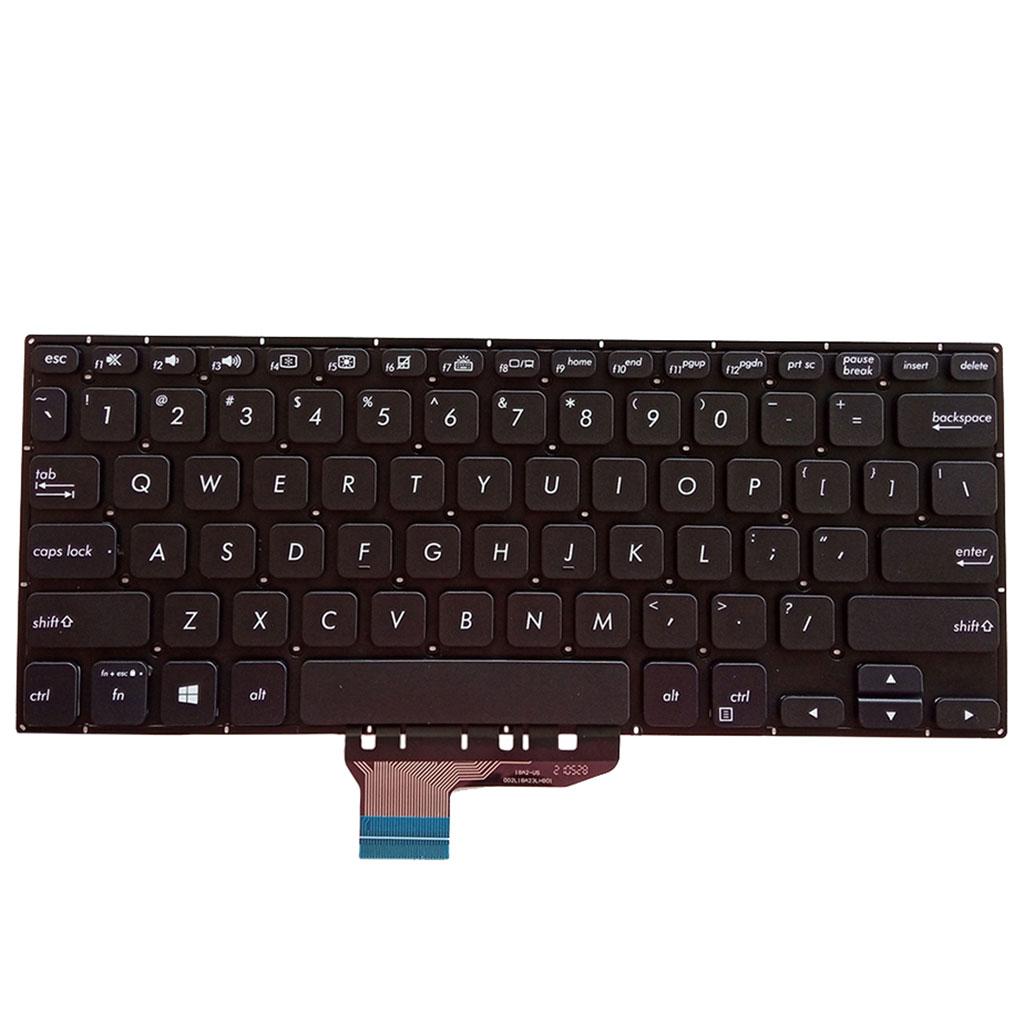Laptop Keyboard US Layout Plastic Parts for ASUS VivoBook Flip 14 TP412UA
