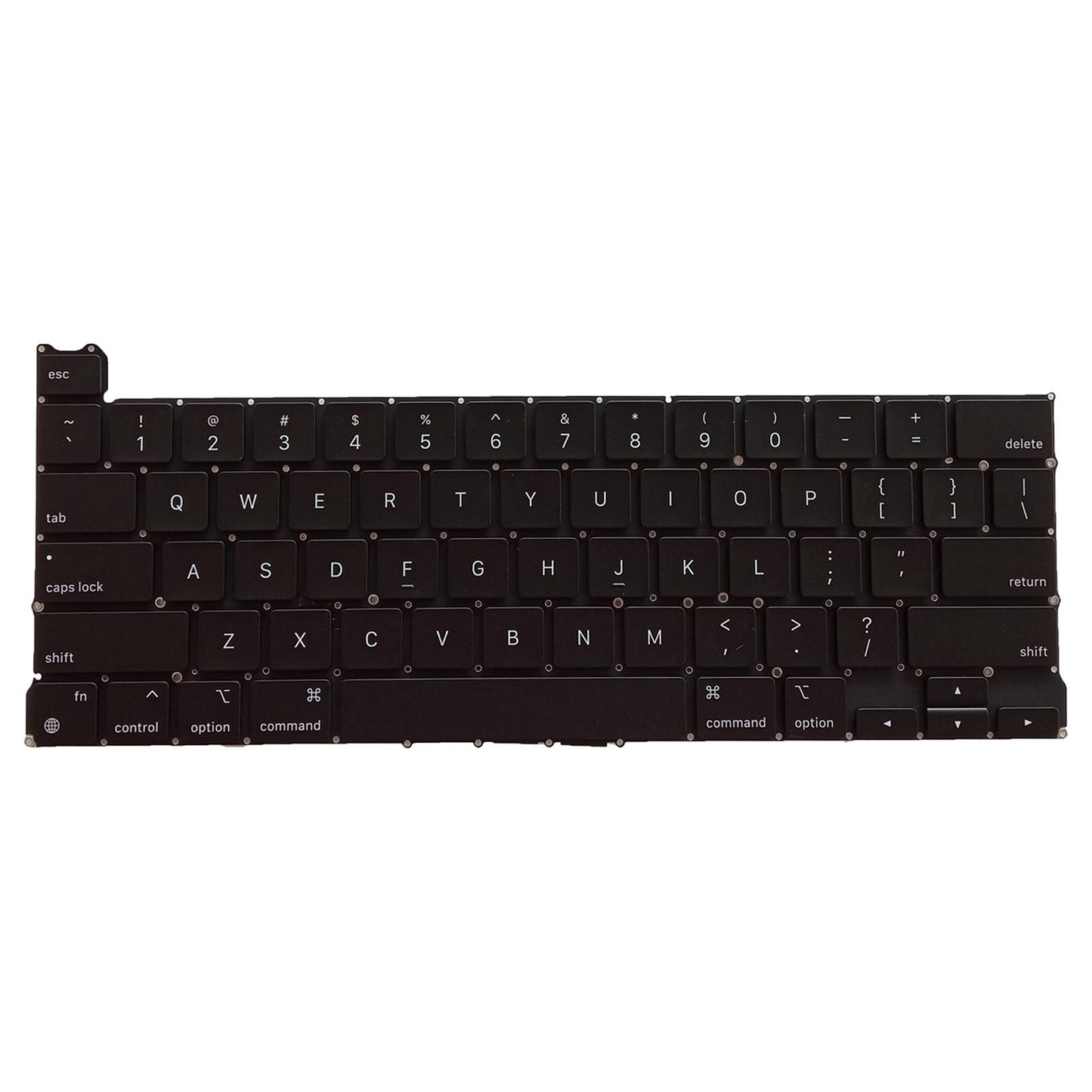 Professional US English Keyboard Replaces Parts black for A2338