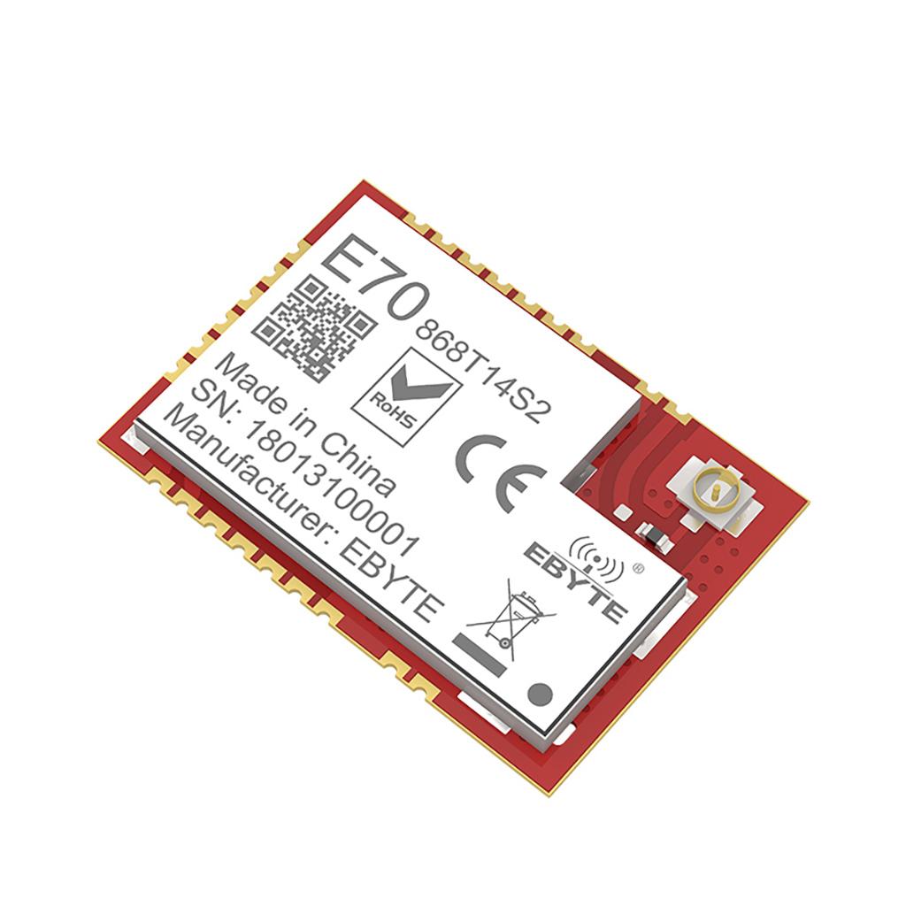 CC1310 868 MHz Wireless RF Module E70 868T14S2 iot 25mW Transceiver SMD UART