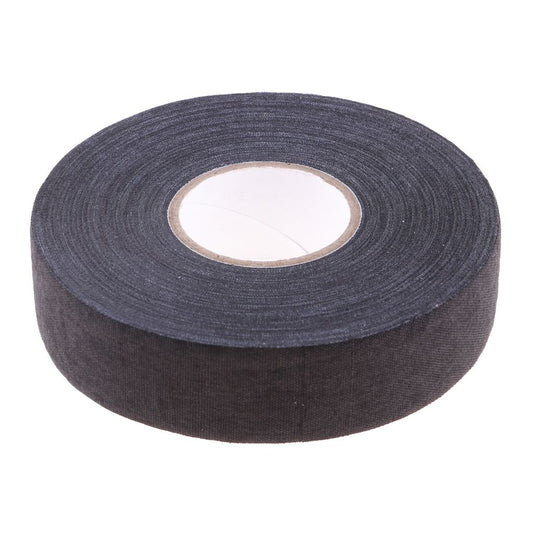 1 Roll Waterproof Adhesive Ice Hockey Cloth Tape Stick Handle Grip   Black