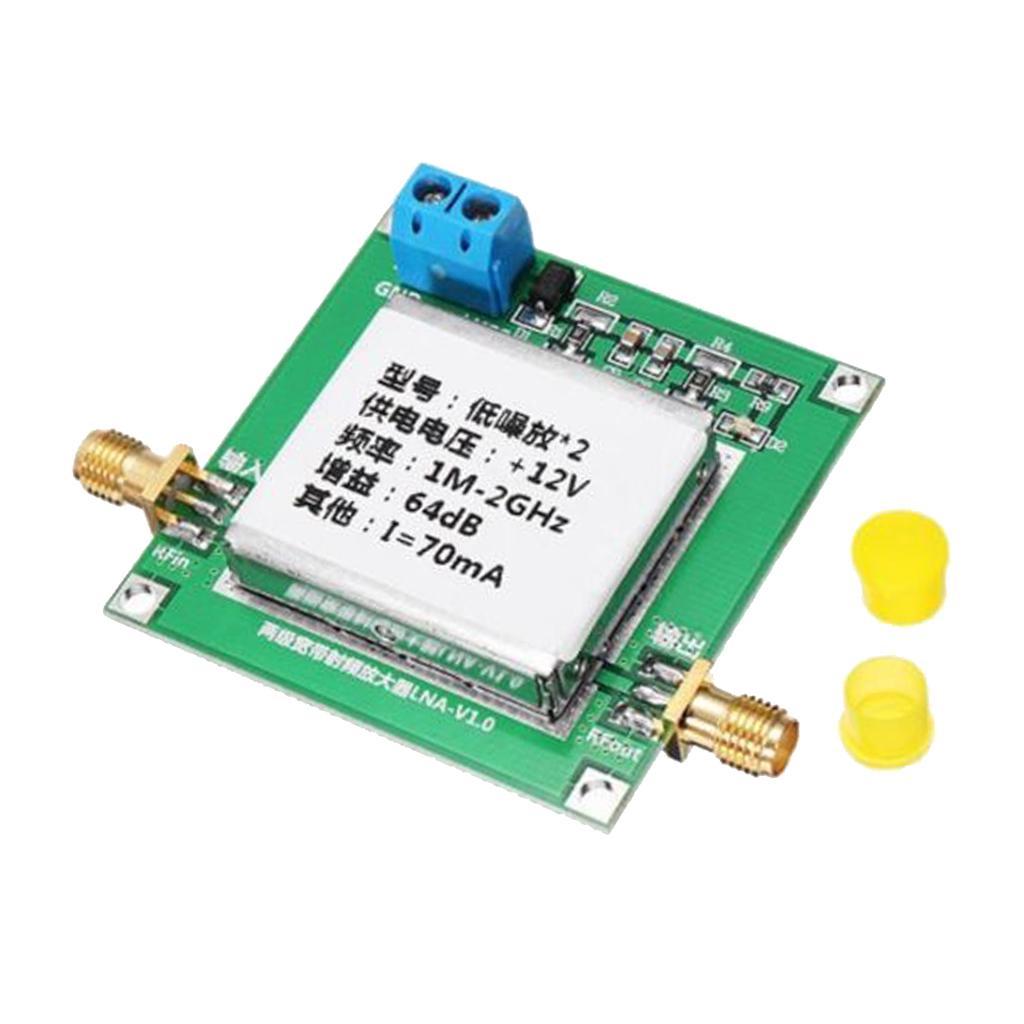 RF Broadband Amplifier Low Noise LNA  64dB