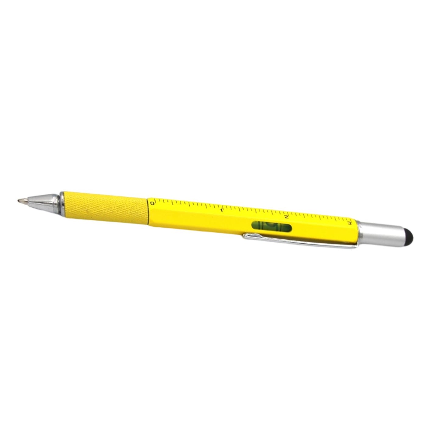 6 in 1 Touch Screen Pen Stylus Screwdriver for Tablets Cell Phones Yellow