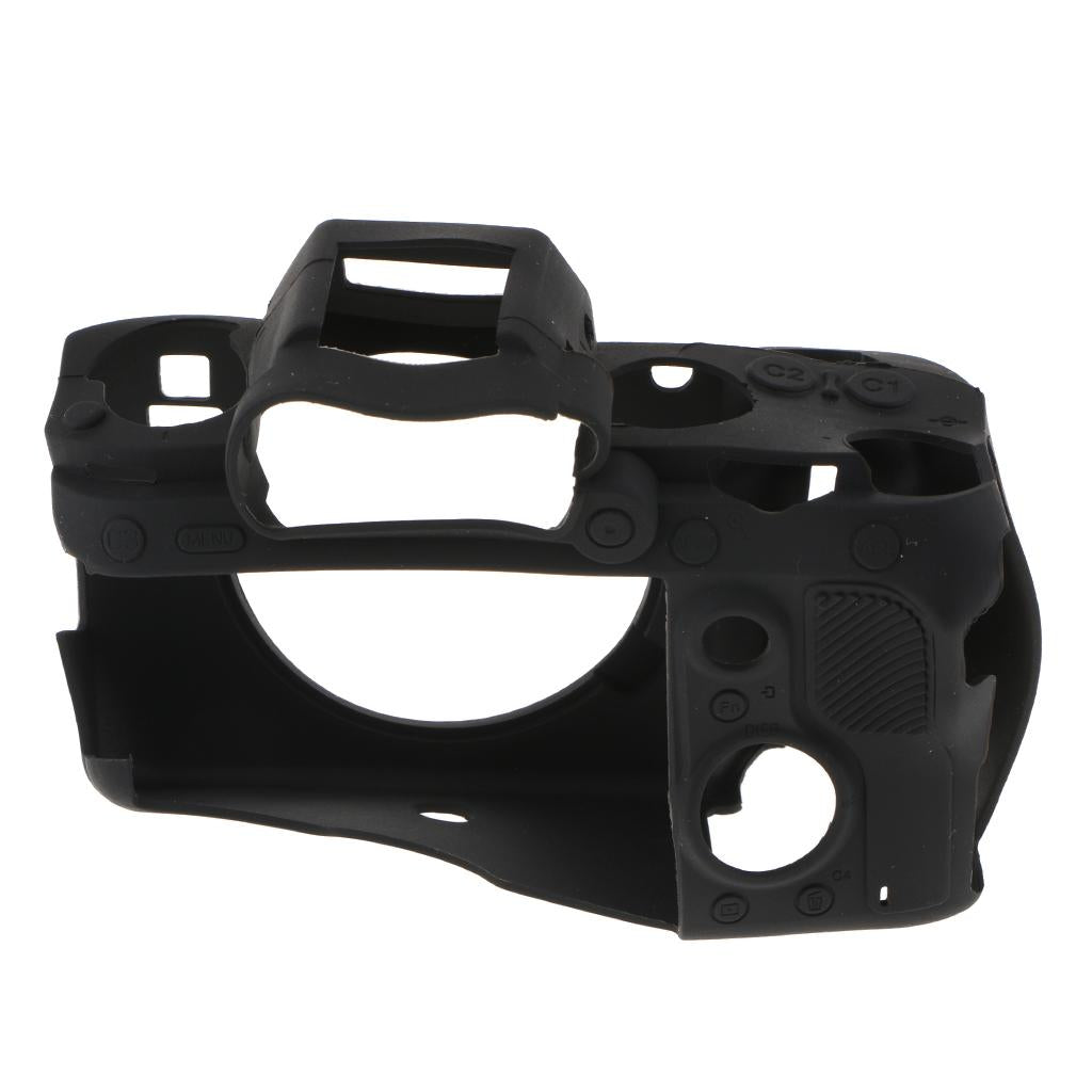 Silicone Case Cover Skin Protector Housing Shell for Sony A9 ILCE 9 Black