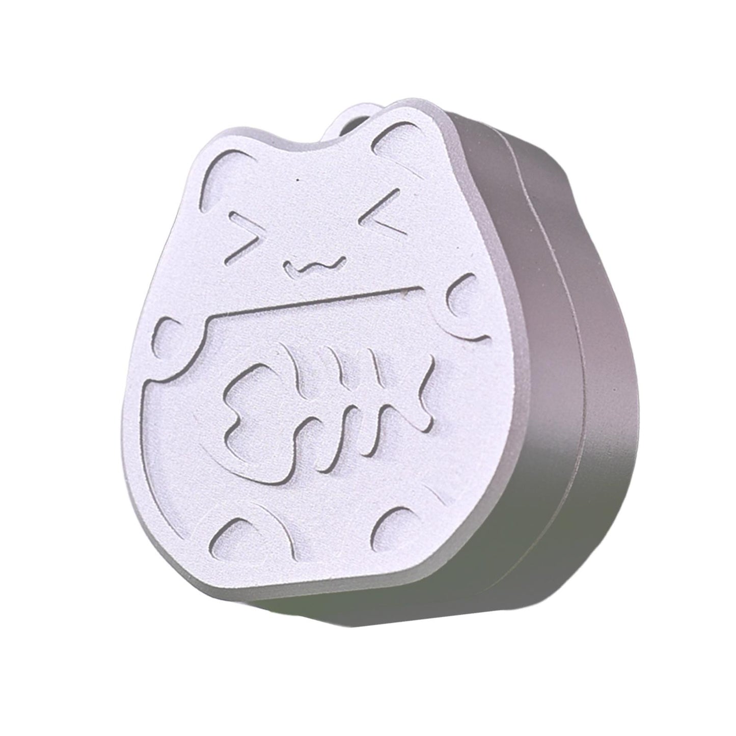 CNC Magnetic Switch Opener for Cherry Switches Mechanical Keyboards Silver