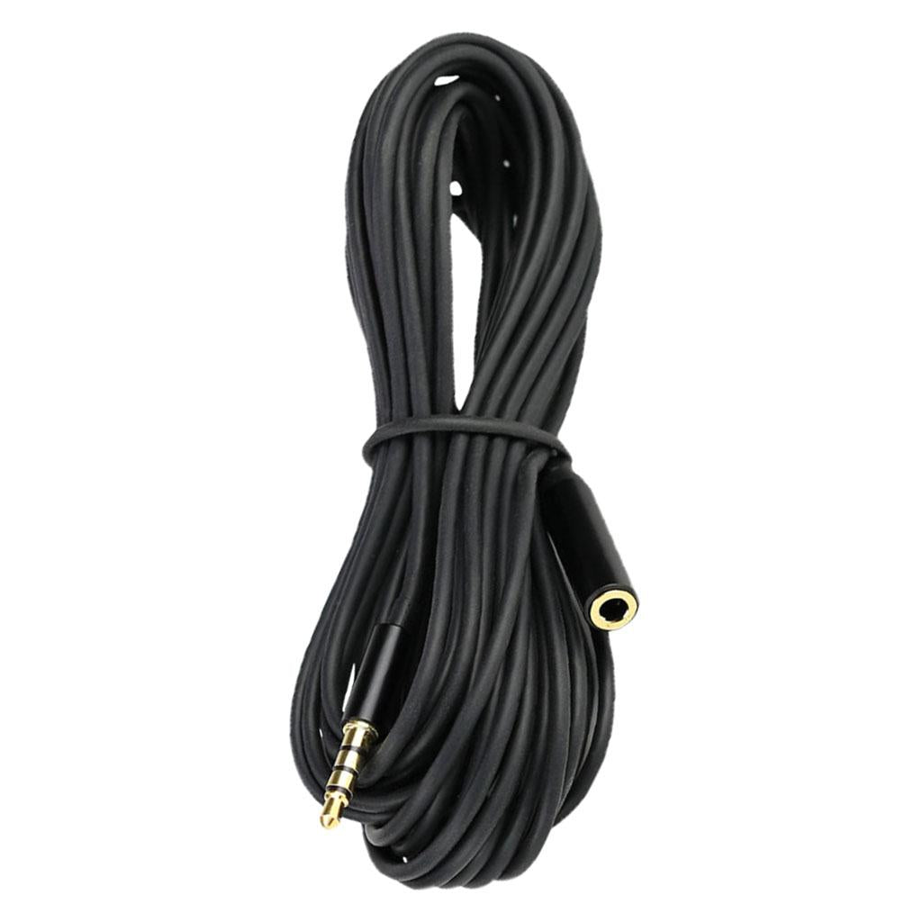 3.5mm TRRS Female to Male Connector Cable Wire for Microphone Cable Audio