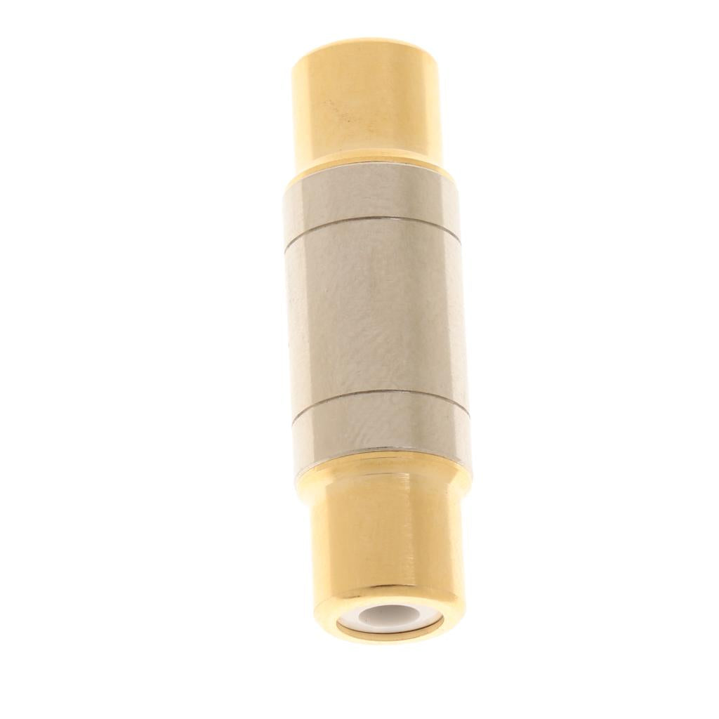 RCA Female to Female Plug Adapter Connector for VCD DVD Audio Adapter