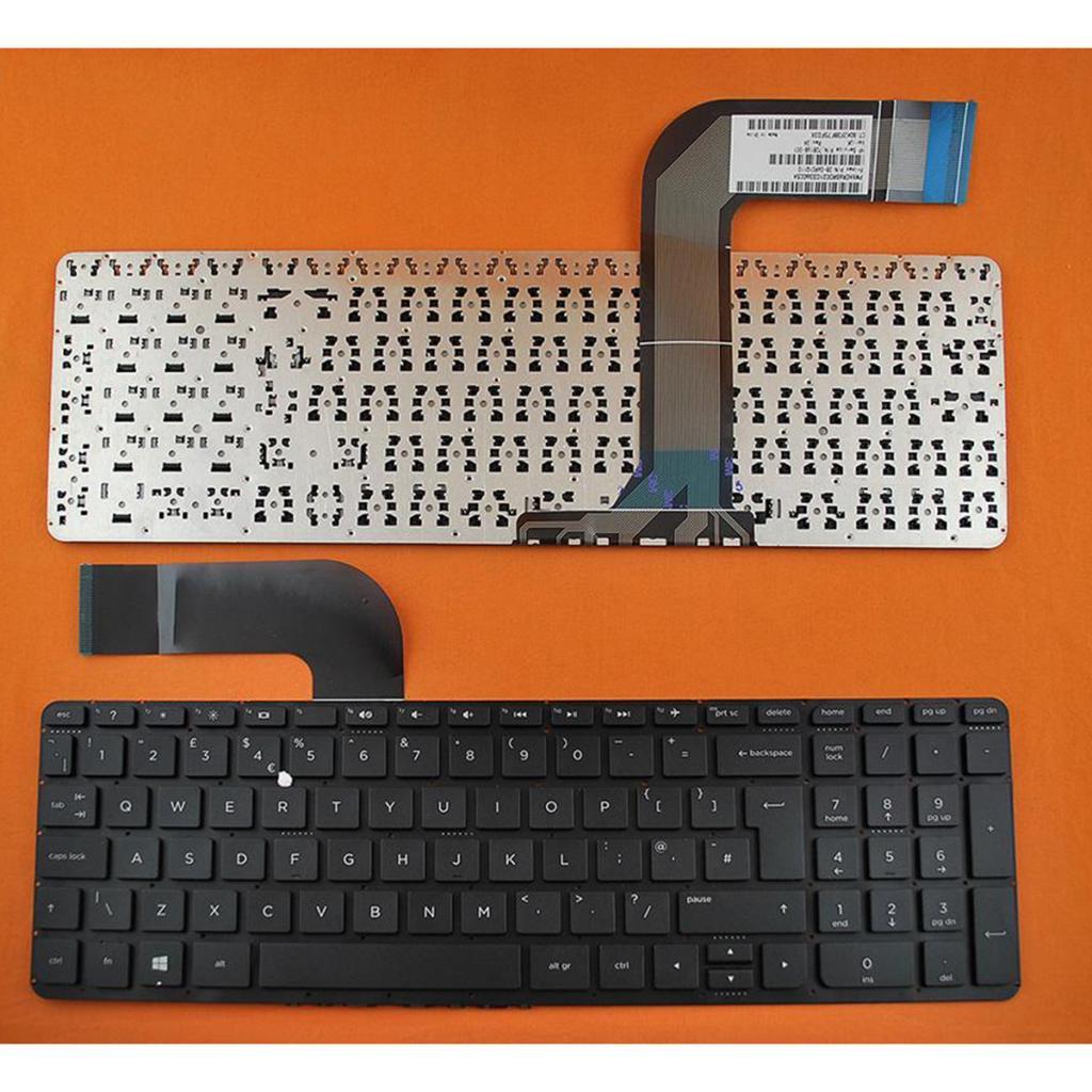 Black UK English Keyboard for HP Pavilion 15-P000 15-Pxxx 17-F000 17-Fxxx