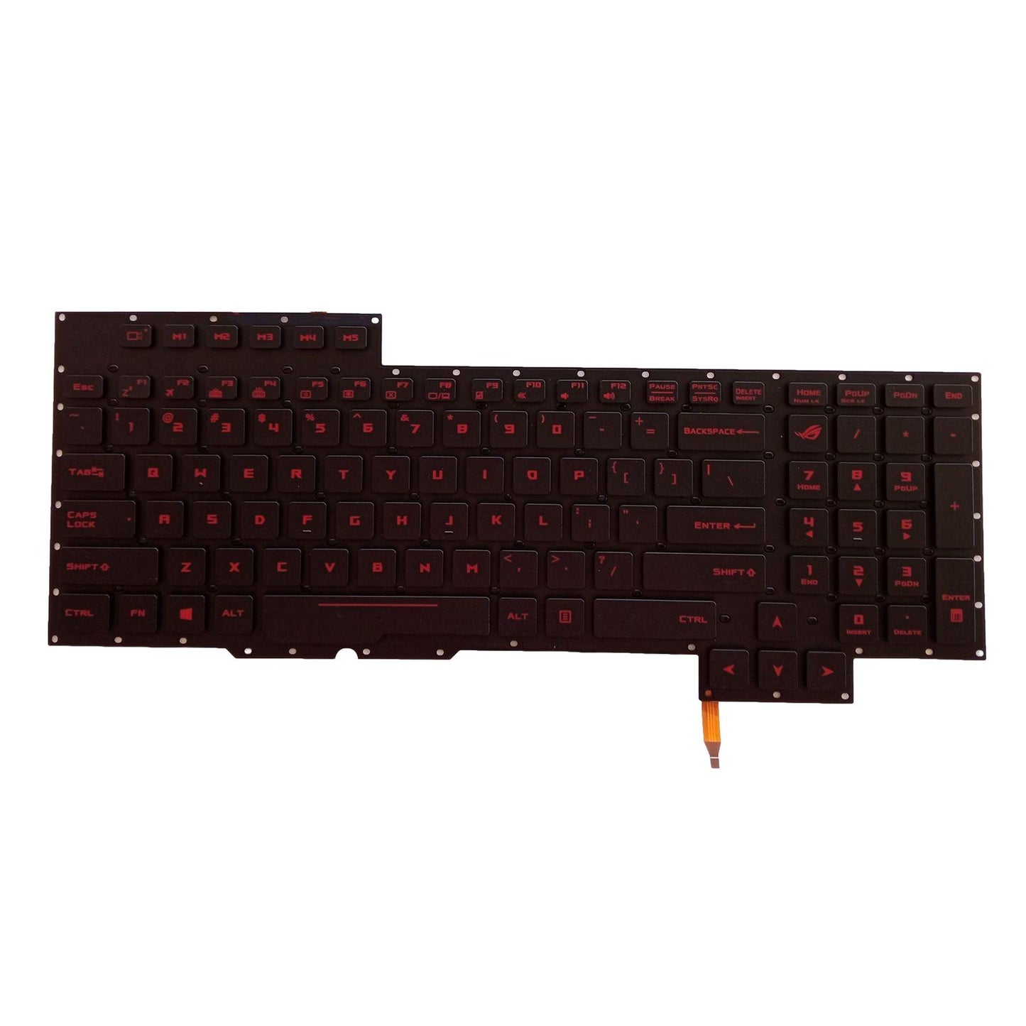 Professional Laptop Keyboard Black Replacement Spare Parts Premium for Gx700