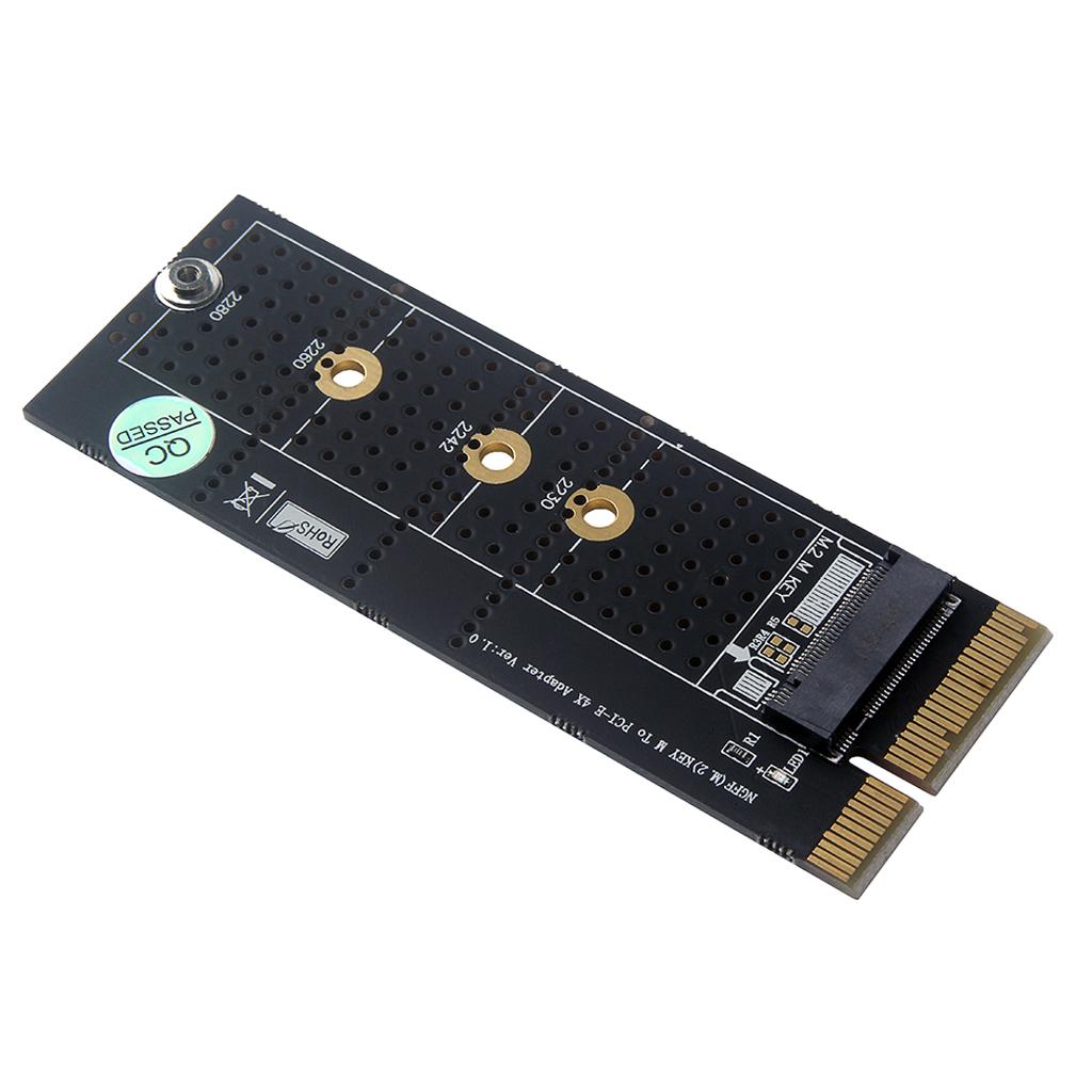 M.2 NVME SSD NGFF to PCI-E X4 Adapter M Key Interface Card Adapter