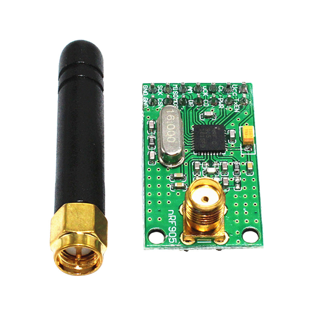 NRF905 Wireless Transmission Module Transceiver with Antenna for Arduino Good Frequency Stability and High Sensitivity