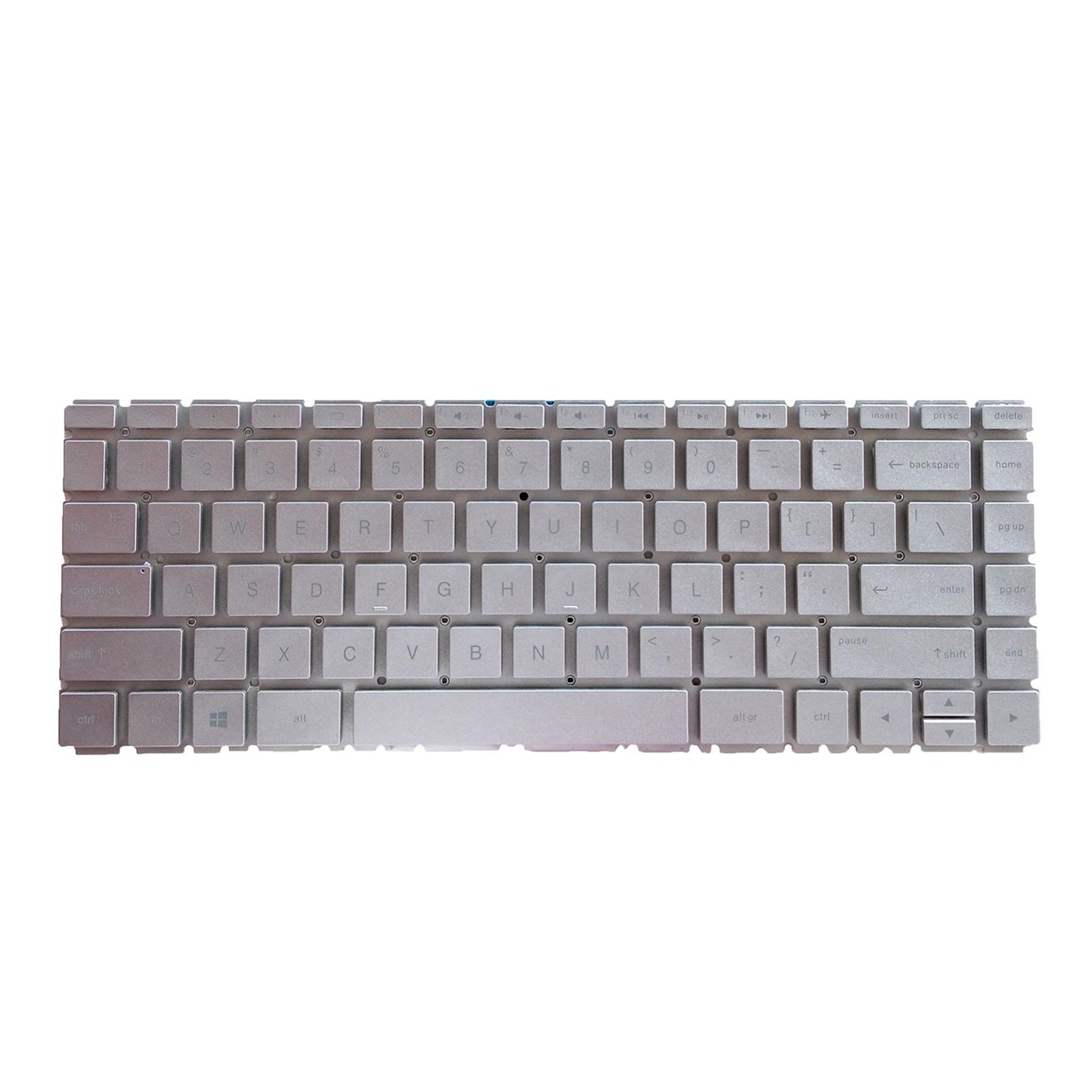 US Layout Laptop Keyboard for HP Pavilion x360 14-Bs 14-Ba 14T-Ba 14M-Ba Silver