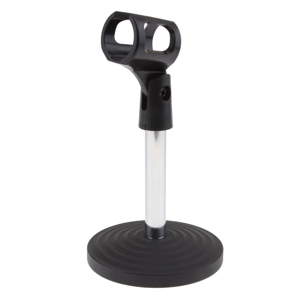 Stainless Steel Microphone Stand Desktop Microphone  Rack for Conference A