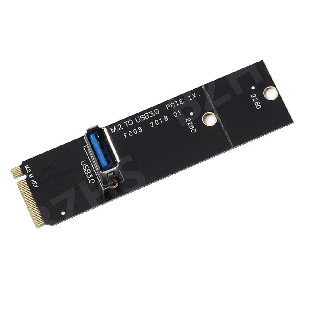 NGFF M.2 to USB 3.0 Transfer PCI-E Riser Card Adapter