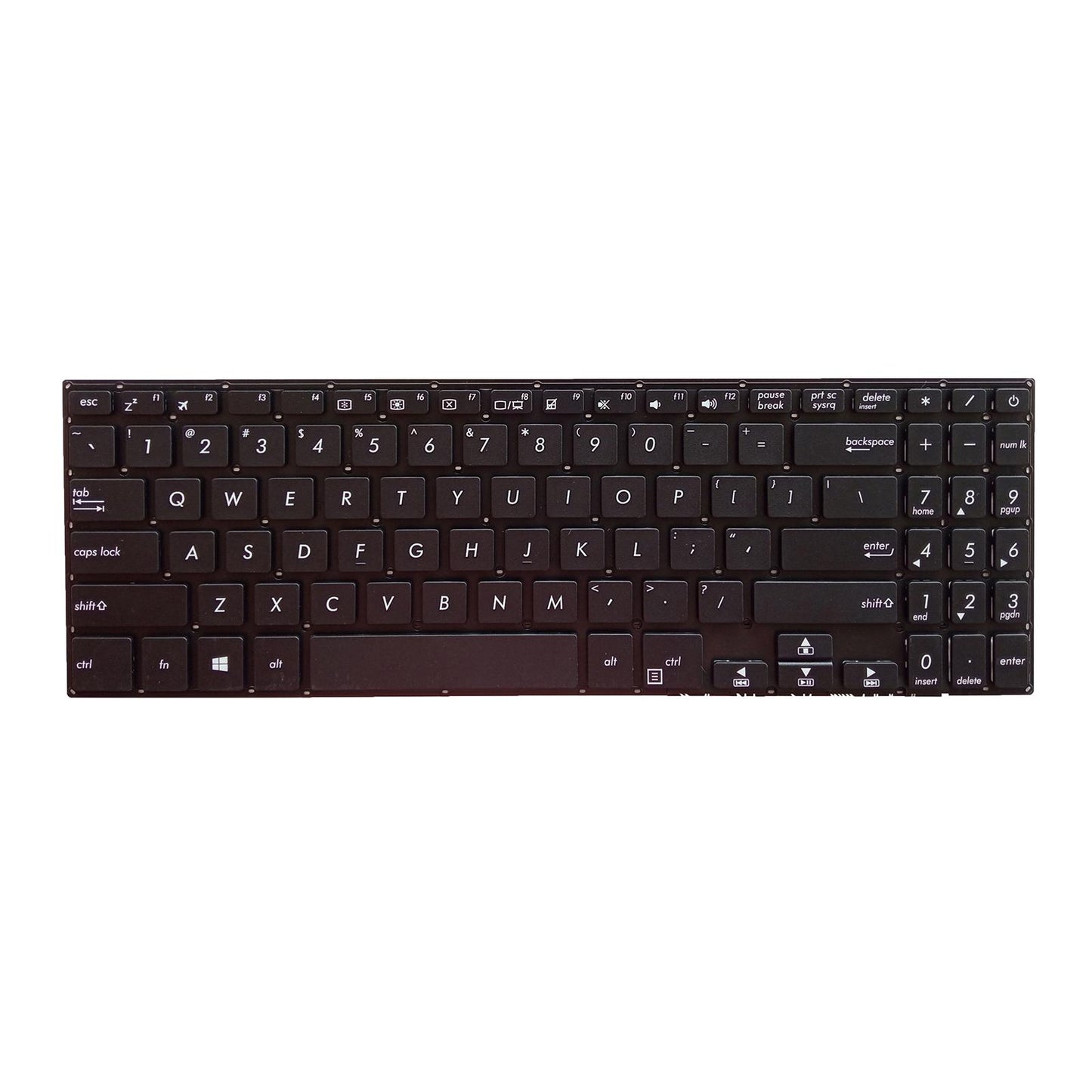 Laptop Replacement Keyboard US Black English for YX560UD x560UD YX560U
