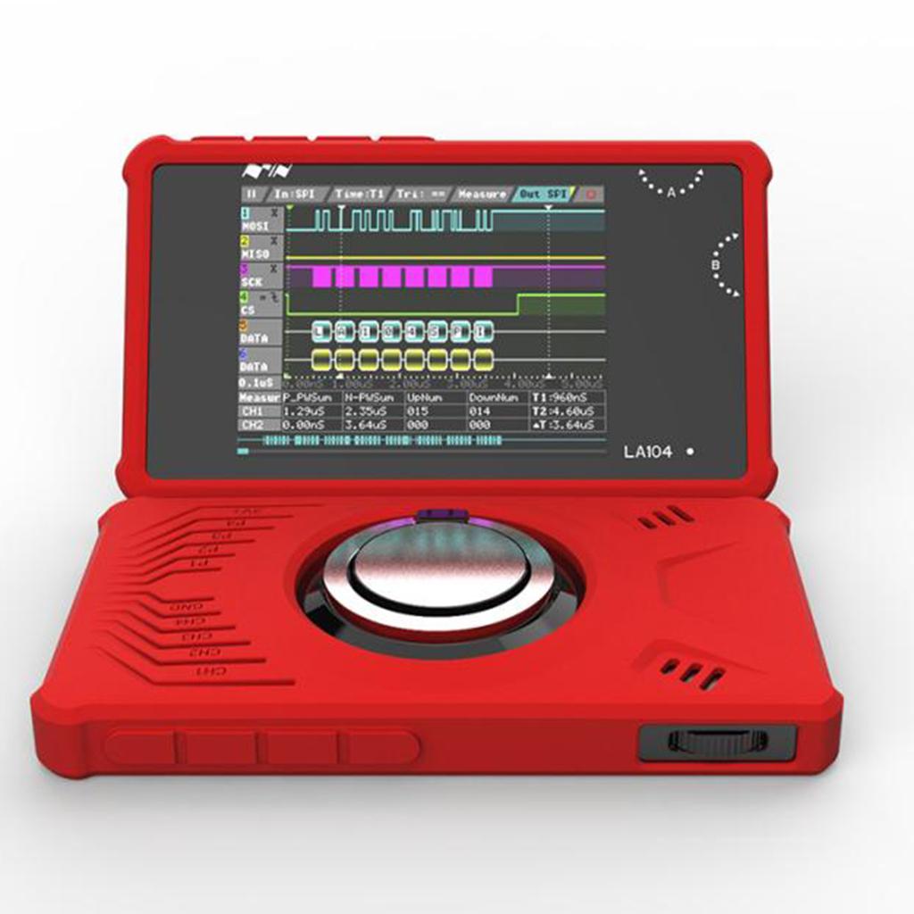 Red  Silicone Protection Cover For LA104 Logical Analyzers