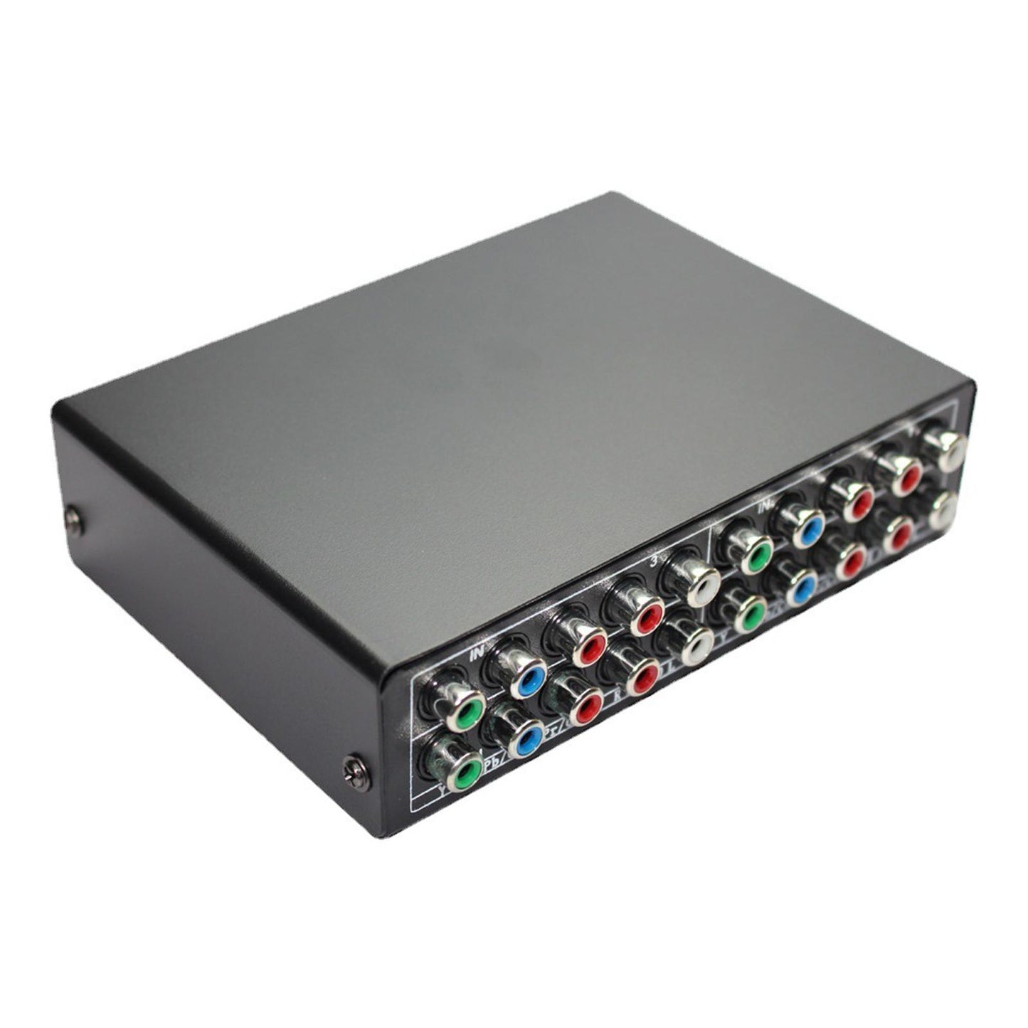 3 in 1 Out Component AV Video Switch Box AV Splitter Selector for Gaming TVs