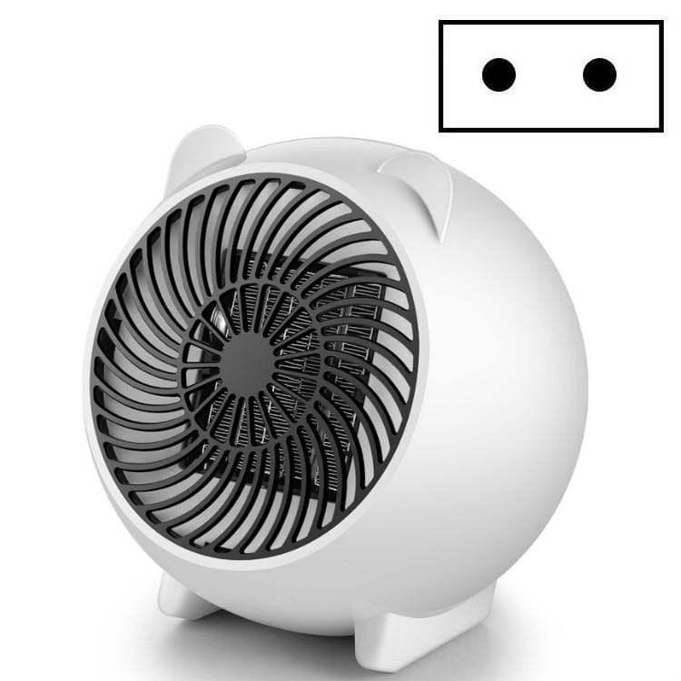 Cartoon Mini Heater Desktop Small Heater Household Electric Heater (EU Plug)