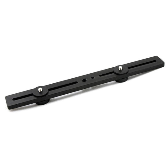 FITTEST DC-300 300mm Camera Metal Flash Bracket,Support 2 Cameras / Flashs