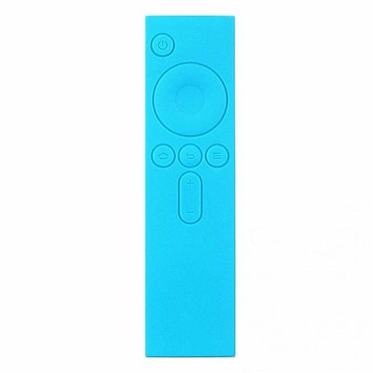 6 PCS Soft Silicone TPU Protective Case Remote Rubber Cover Case for Xiaomi Remote Control I Mi TV Box (Blue)