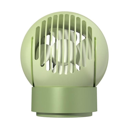 W13 USB Negative Ion Purification Fan + Color Changing Night Light + Mosquito Killer Three-in-one Remote Control Electric Fan (Green)