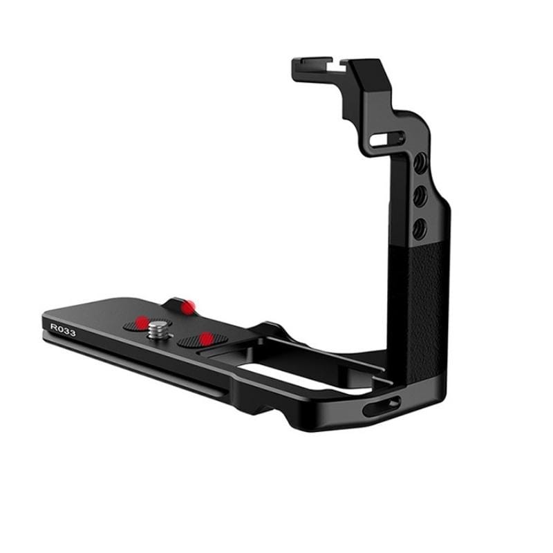 UURig for FUJI X-T4 Vertical Shoot Quick Release L Plate Bracket Base Holder with Cold Shoe