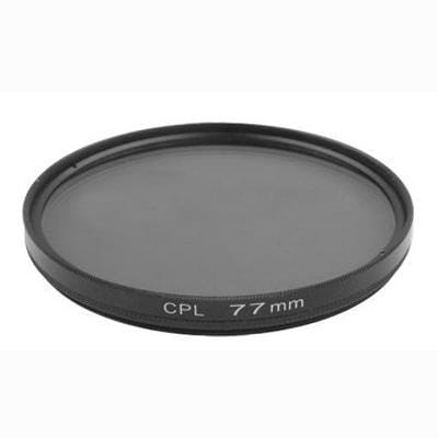 77mm Camera CPL Filter Lens (Black)
