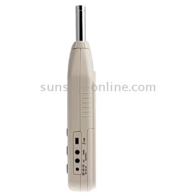 Digital Sound Level Meter with USB Port (Beige)