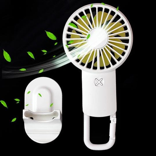 LT-S3163 Carabiner Portable Fan (White)