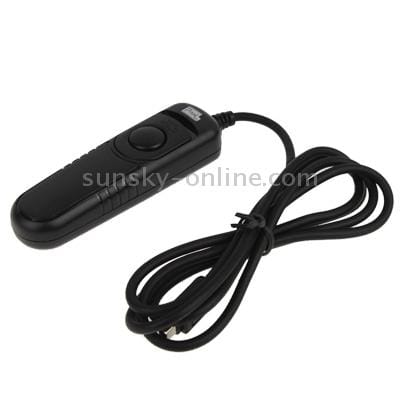 Pixel RC-201/UC1 Remote Switch Shutter Release Cord for Olympus XZ-1,E-100,E-30,E620,E600,E550,E520,E510,E450,E420,E410,E400,SP-590UZ,570UZ,560UZ,550UZ,510UZ (Black)
