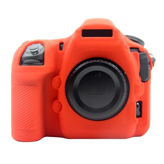 PULUZ Soft Silicone Protective Case for Nikon D850 (Red)