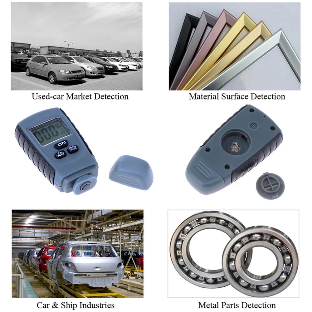 Coating Thickness Gauge LCD Digital Paint Thickness Meter