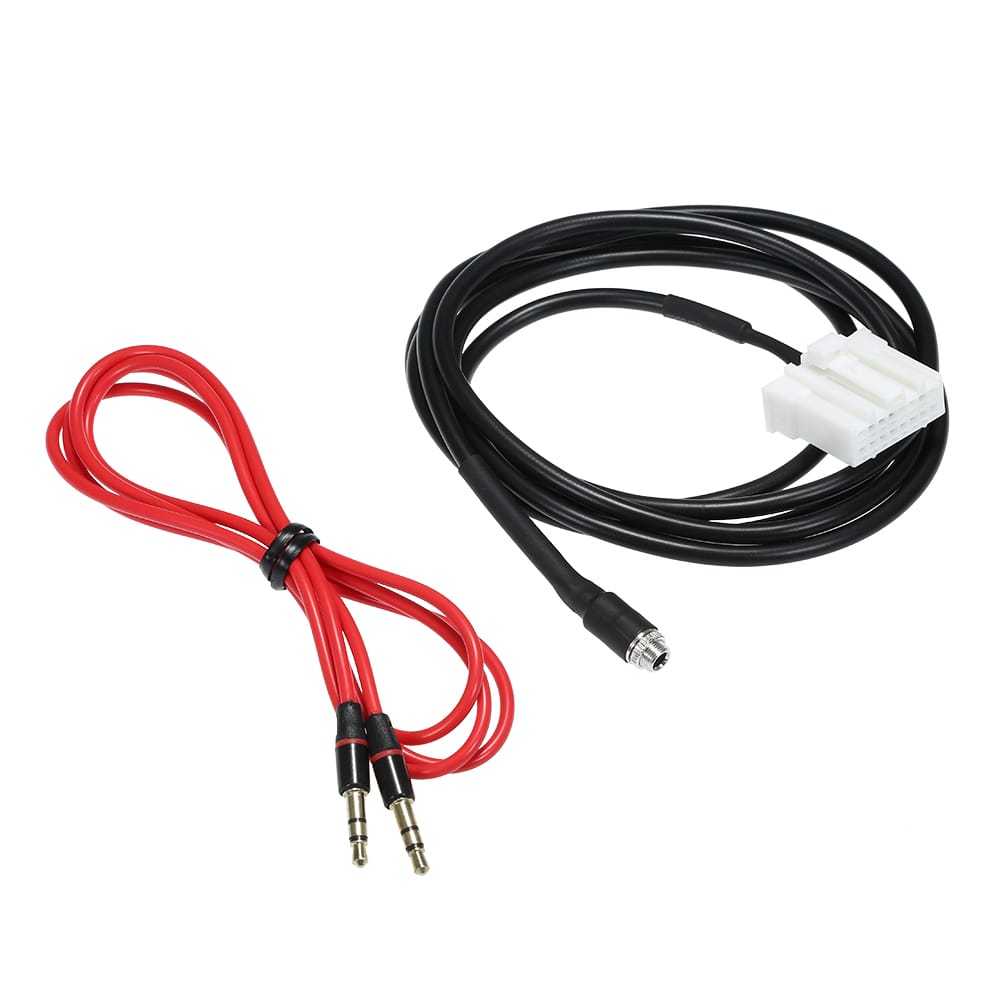AUX Audio Cable Female Adapter Radio Stereo Kit Fit for