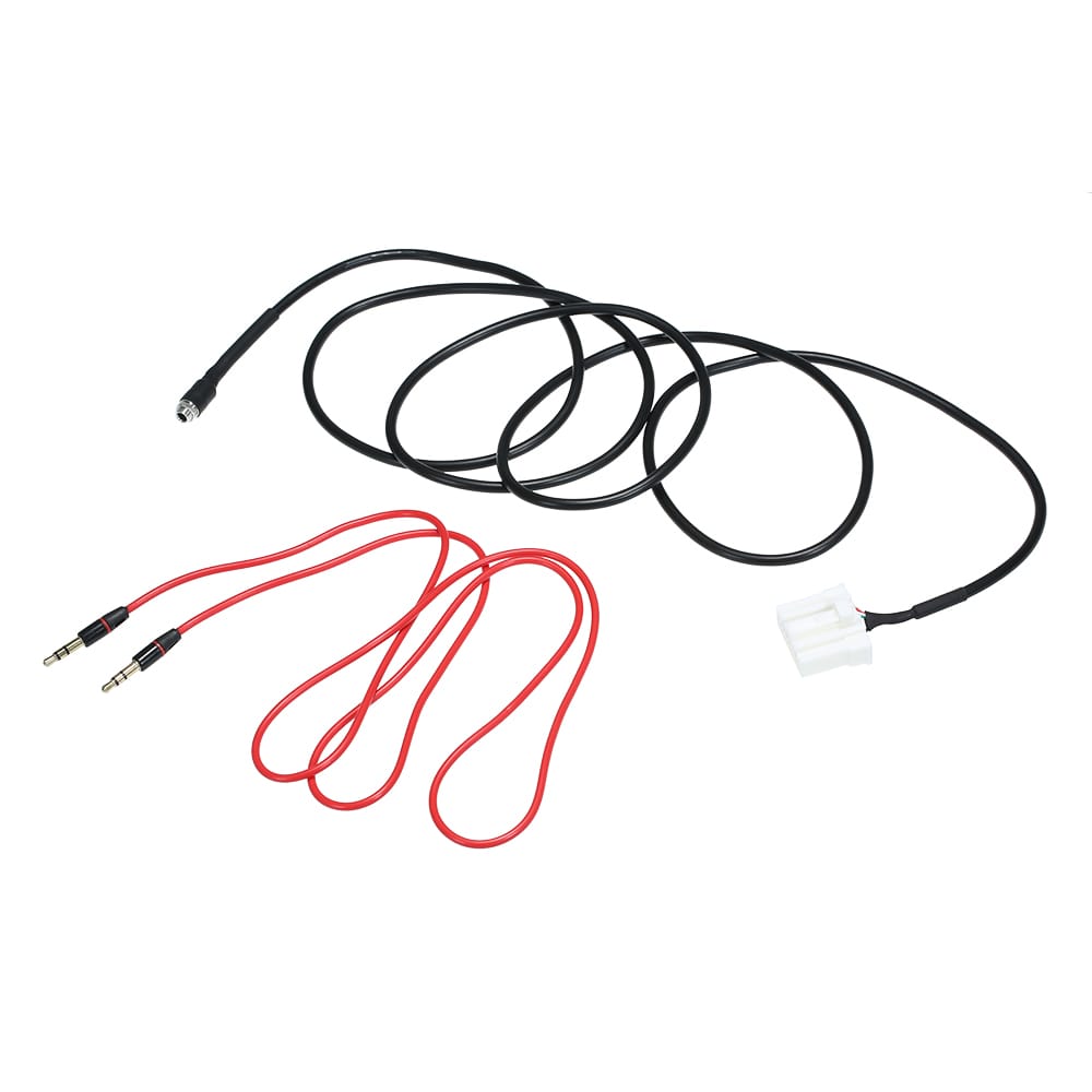 AUX Audio Cable Female Adapter Radio Stereo Kit Fit for
