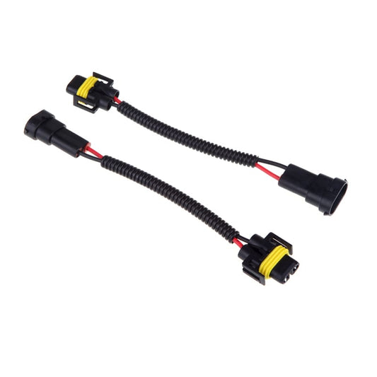 2pcs H8 H9 H11 Wiring Harness Socket Wire Connector Plug
