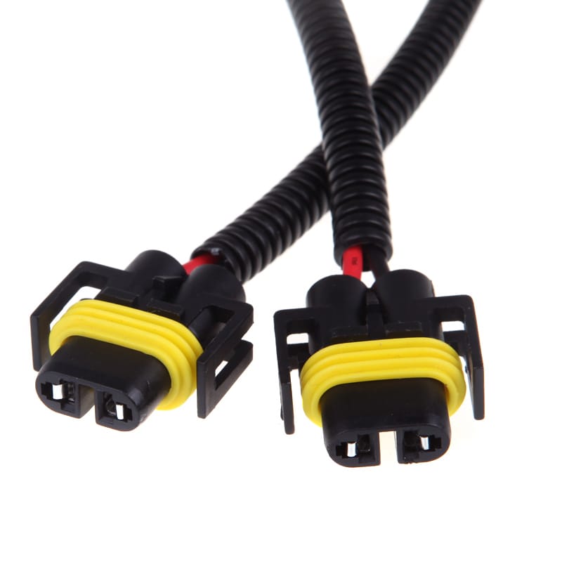 2pcs H8 H9 H11 Wiring Harness Socket Wire Connector Plug