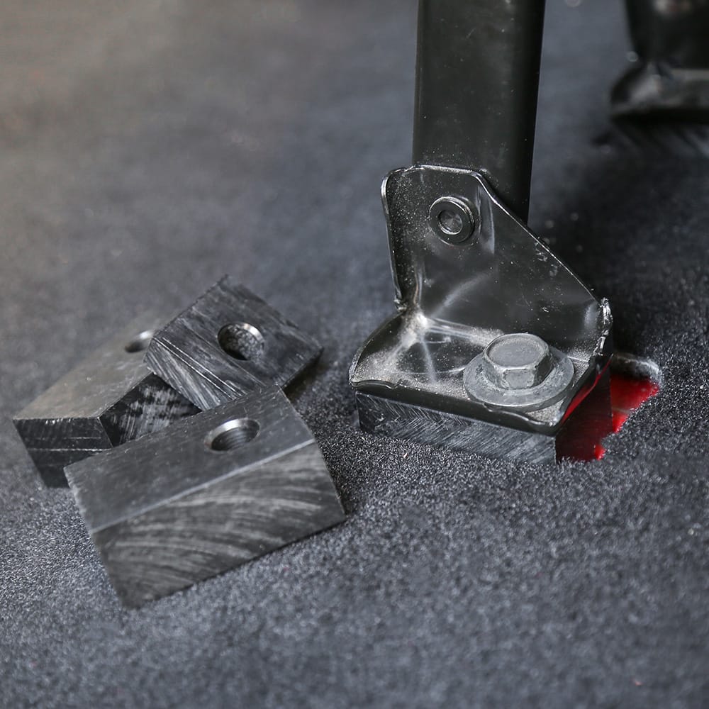 Solid Seat Spacers Rear Seat Recline Kit with Bolts and