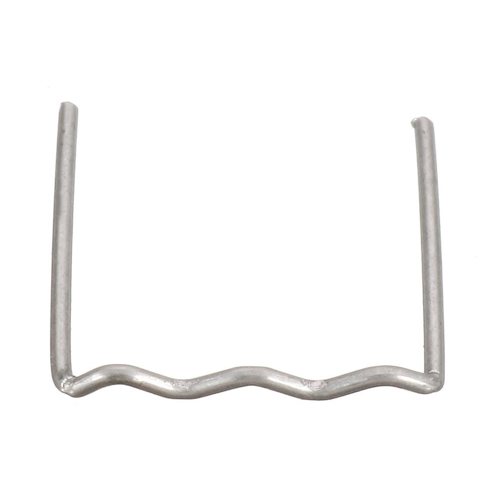 Universal 100 Pcs/Set Precut 0.6mm-0.8mm Hot Wave Flat - Wave line staples