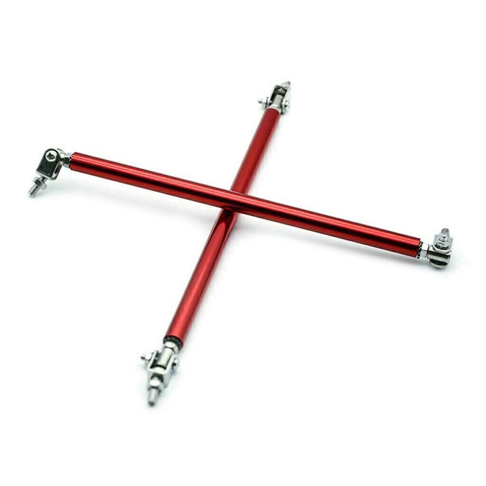 2Pcs Universal Adjustable Front Bumper Lip Splitter Strut