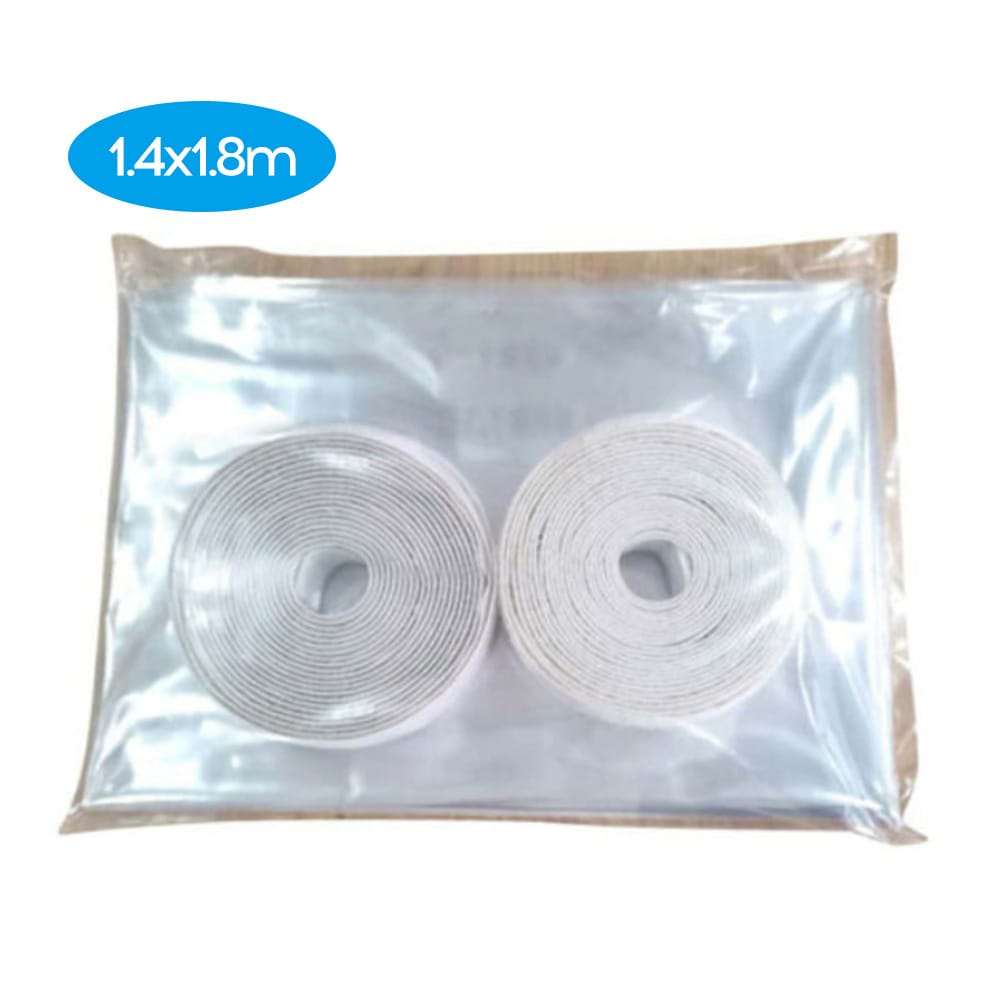 Universal Car Taxi Divider Film Isolation Partition - 1.4x1.8m