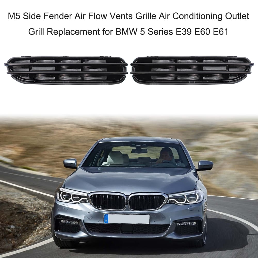 M5 Side Fender Air Flow Vents Grille Air Conditioning Outlet