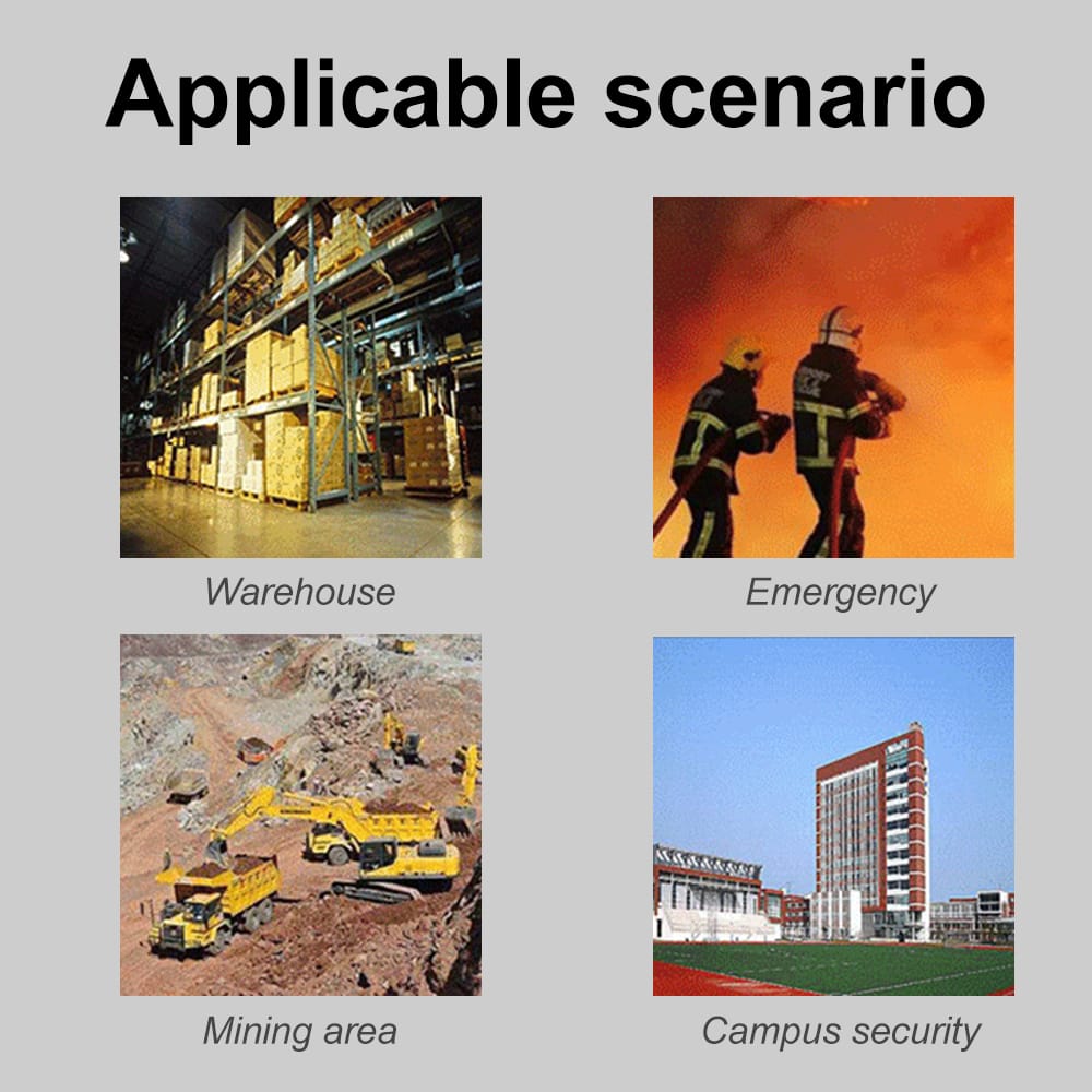 Portable Manual Siren Super Loud Aluminum Alloy for forest