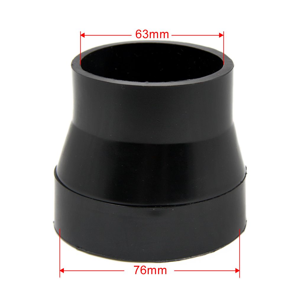 Universal 3"-2.5" (76-63MM) Air Intake Pipe Rubber Hose