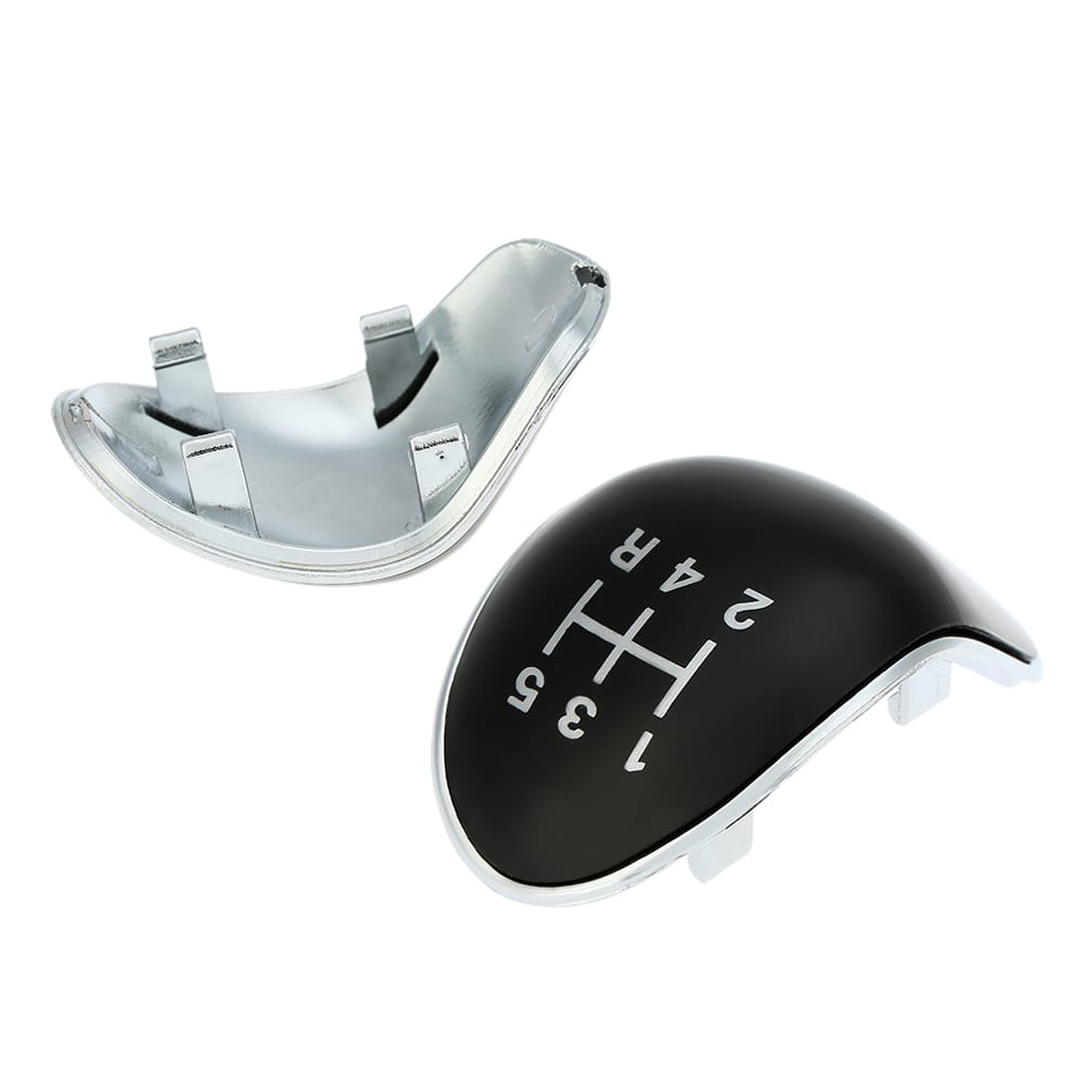5 Speed Gear Knob Badge Emblem Cap Knob Cover Insert - 5