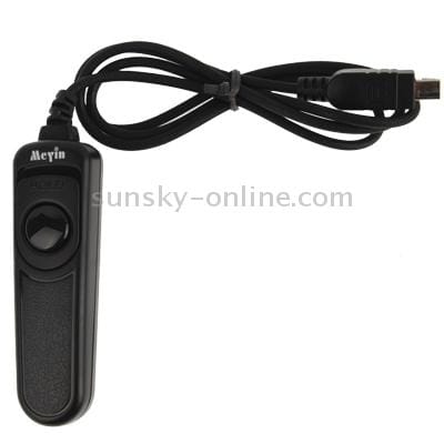 Meyin RS-801/DC2 Remote Switch Shutter Release Cord for Nikon DSLR D7000,D5100,D5000,D3100,D90 (Black)